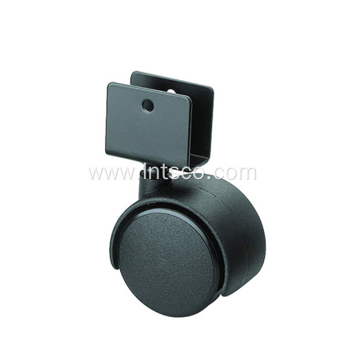 Light Duty U Bracket Casters with Nylon Furniture Wheels